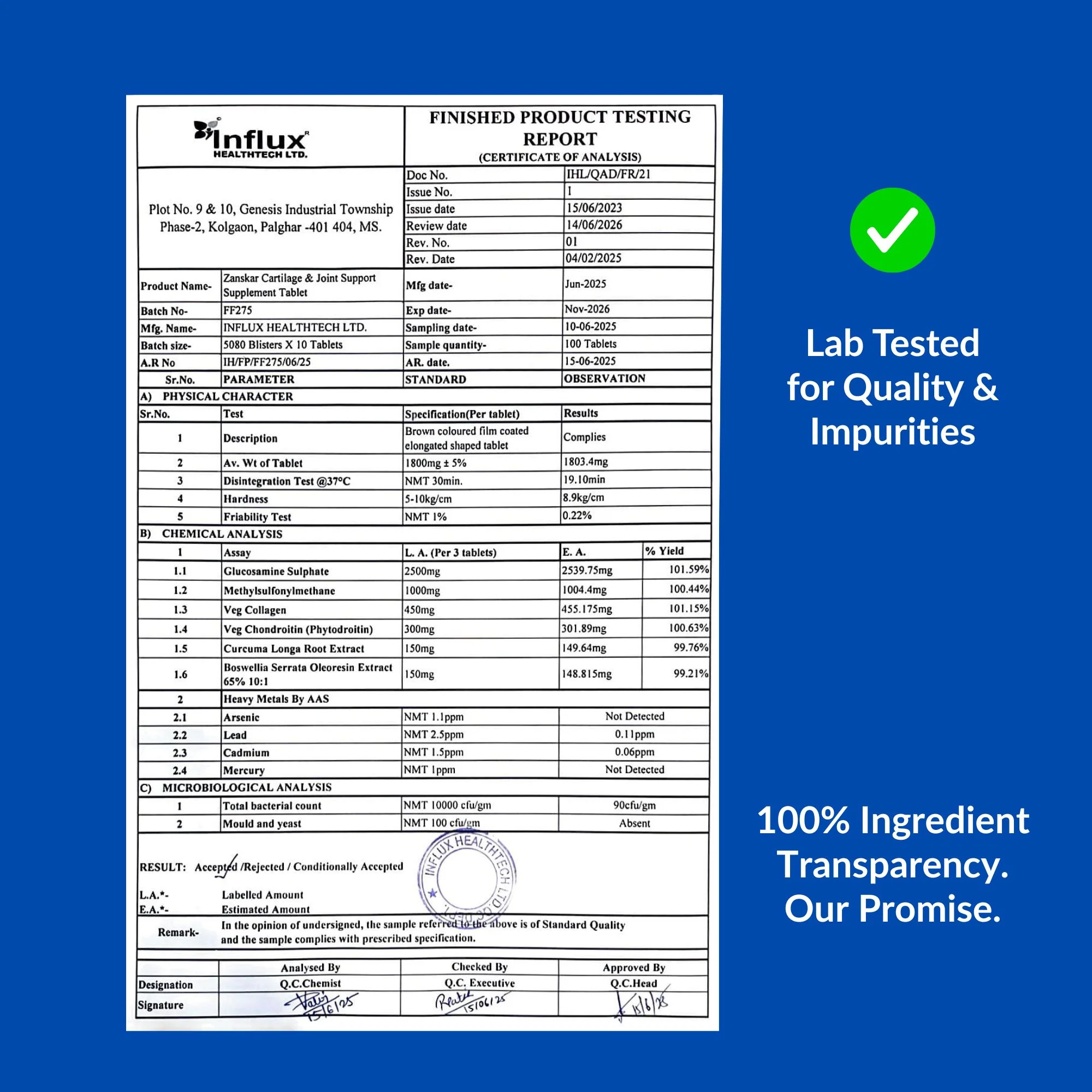 Cartilage & Joint Support Supplement - Image 13
