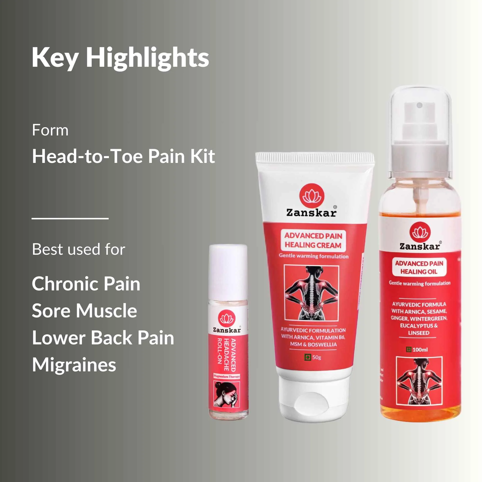 Head-to-Toe Pain Kit - Image 3