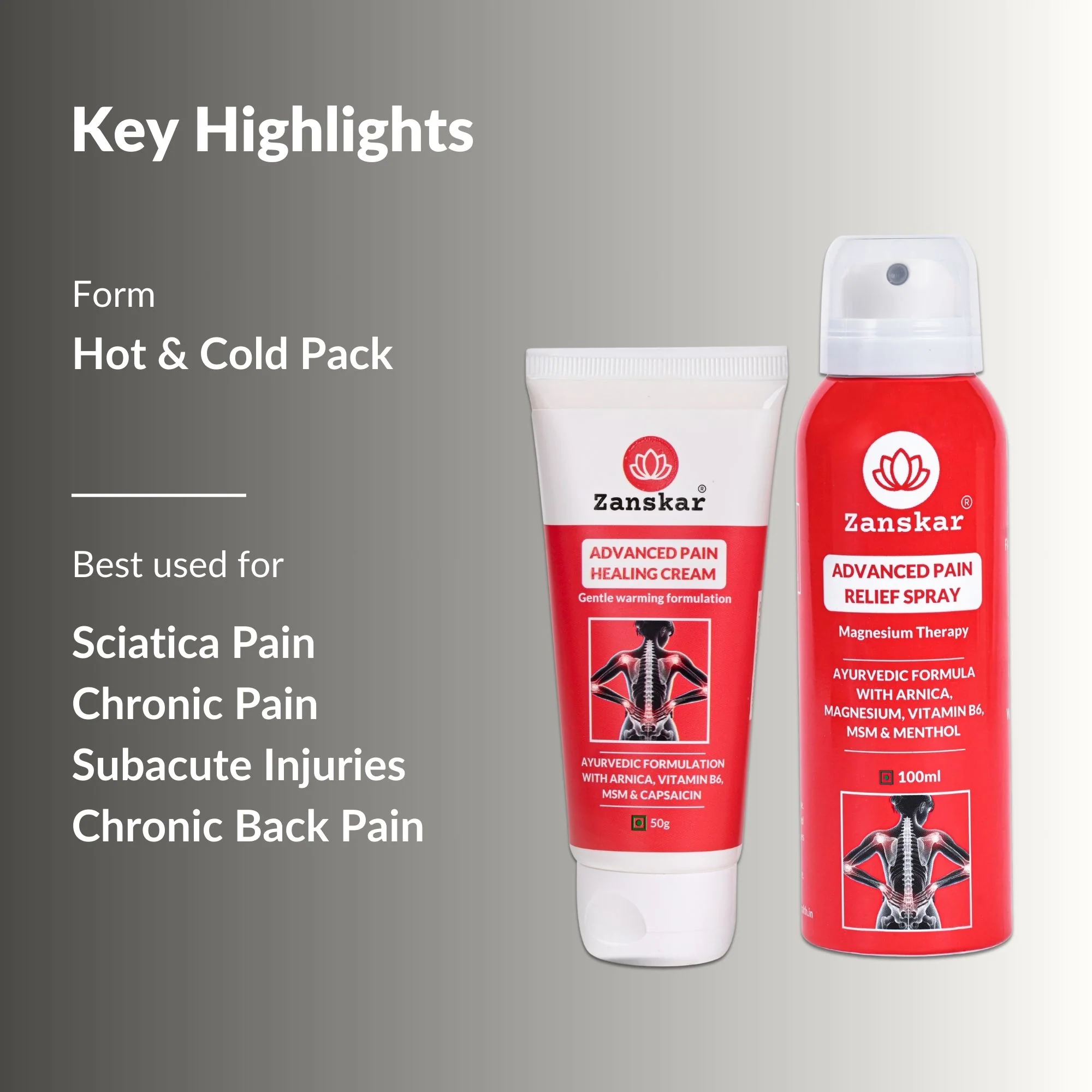 Hot & Cold Pain Relief Pack - Image 3